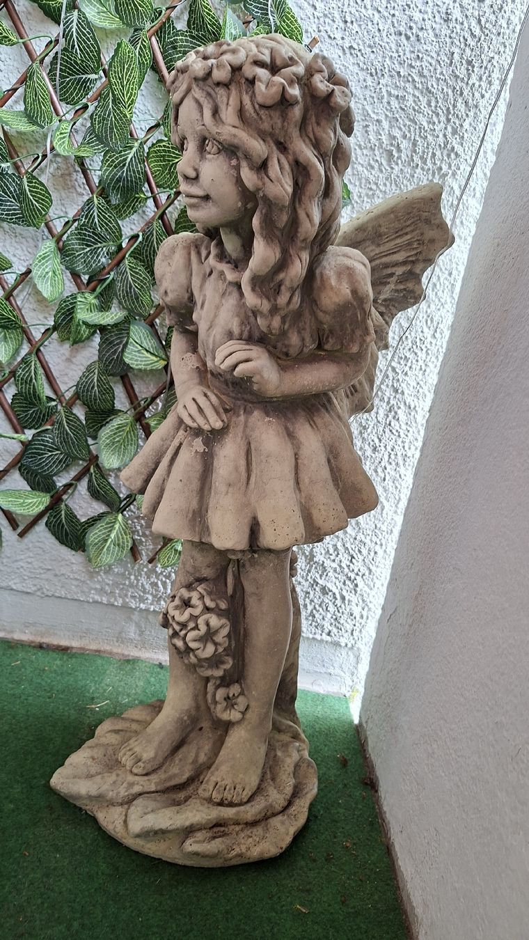 Statuette: Gartenfigur aus Steinguss – Usato da Winterthur venduto da Stanislava02 4