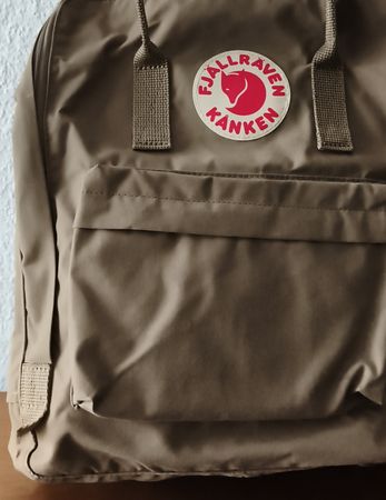 Fjällräven Kånken Rucksack beige guter Zustand