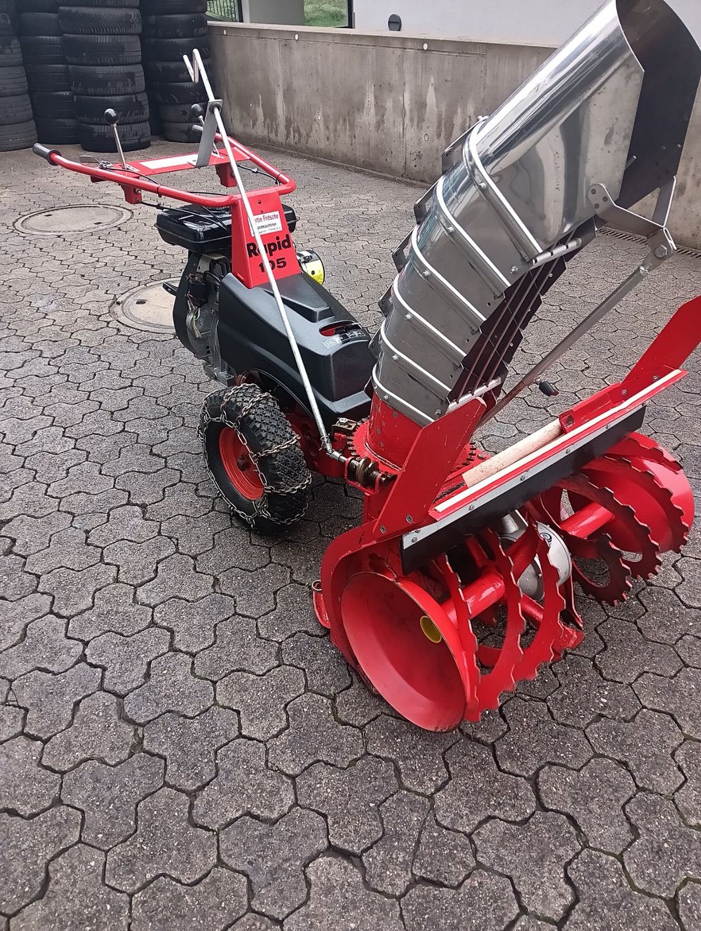 Rapid Tutte le macchine: Schneefräse Rapid 105 – Usato da Appenzell venduto da surum 1