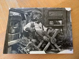 Mecki Postkarte antik