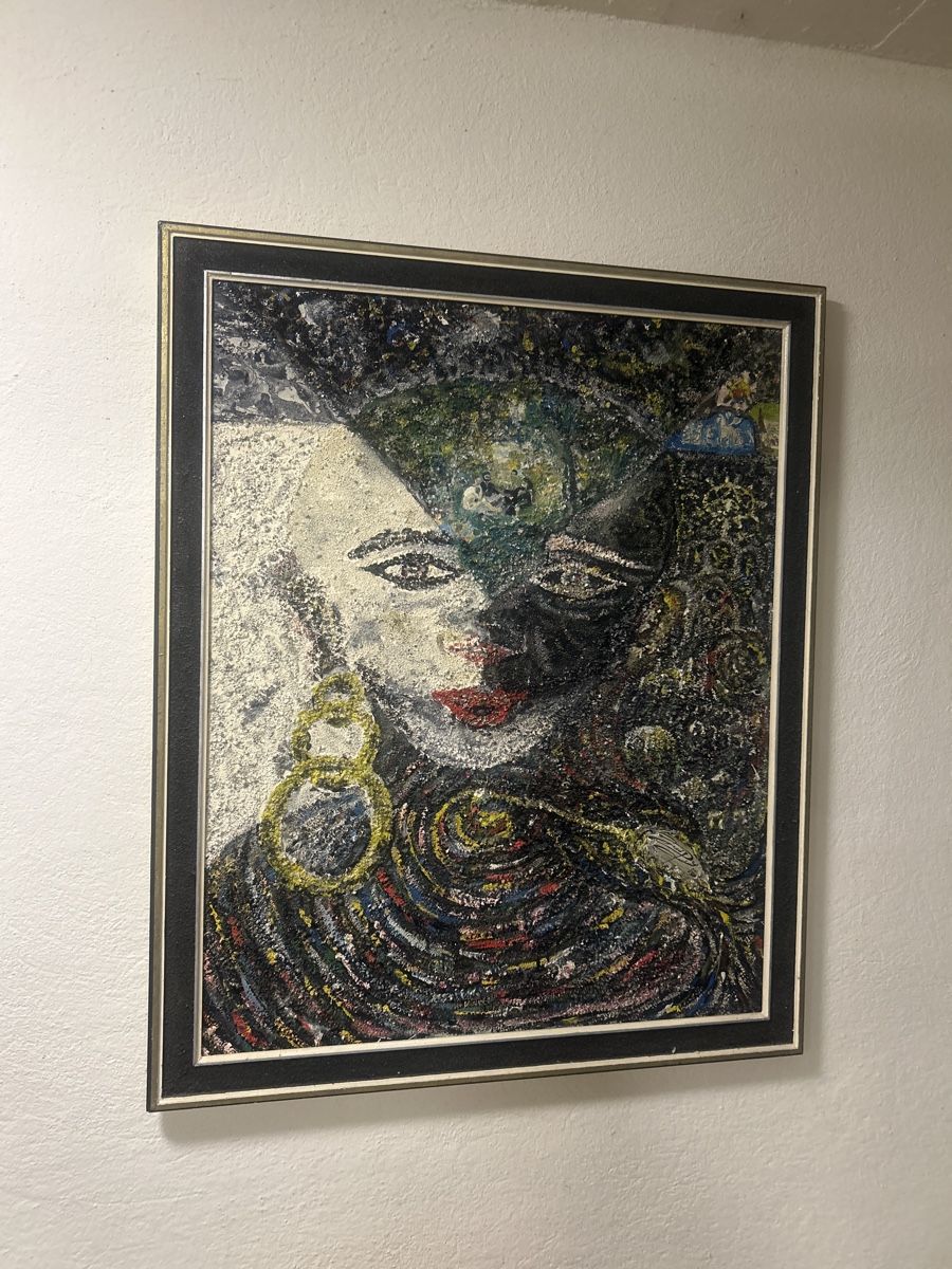 Dipinti: Ölgemälde von Freddy Gerber Original mit Rahmen – Usato da Glarus venduto da KunstWerkEr-LS87 1