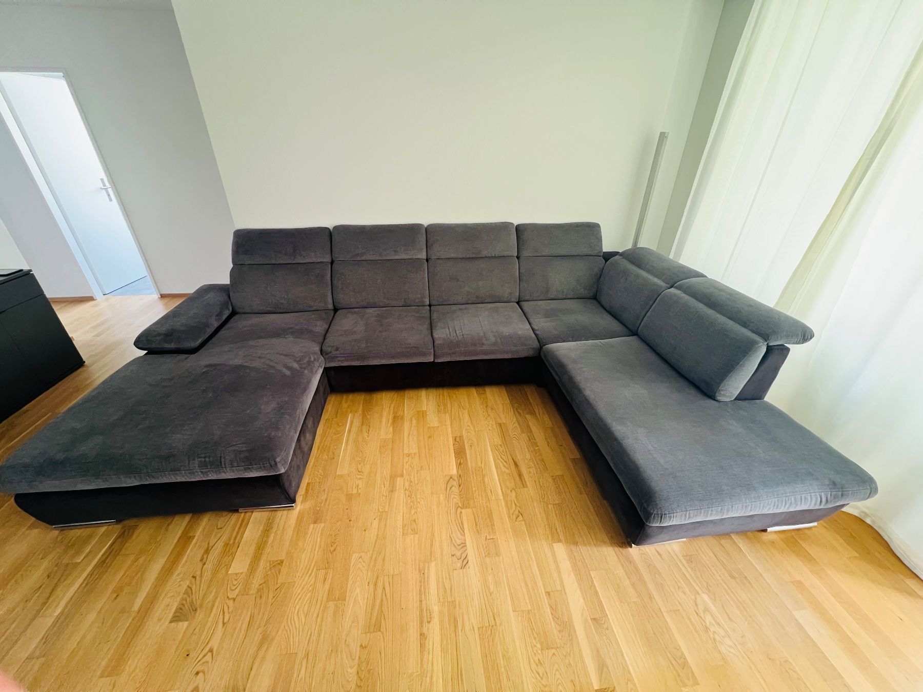 Sofas: Wohnlandschaft Anthrazit Top Zustand! – Neu (gemäss Beschreibung) aus Root von bxq_jdn2 4
