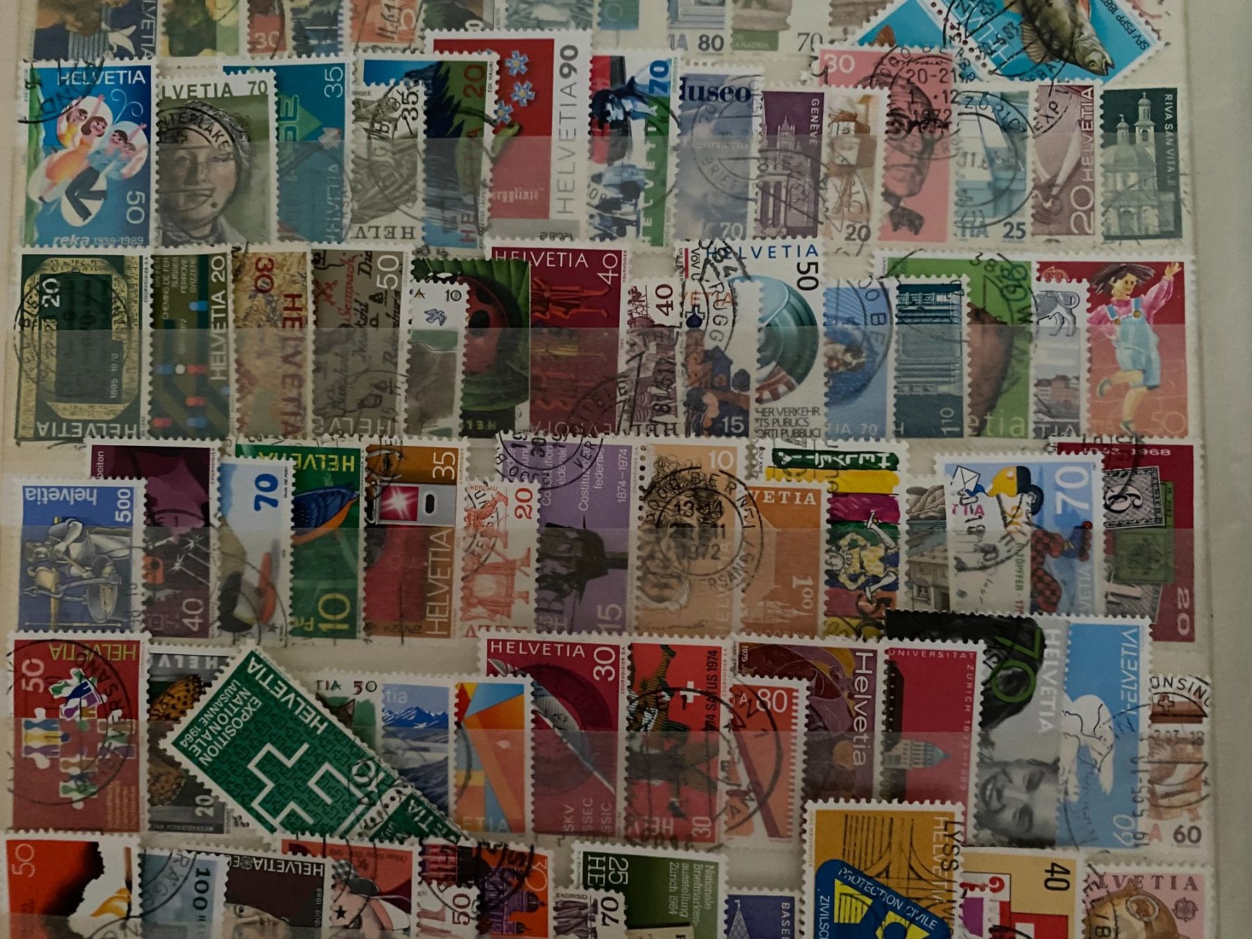 Tutti i francobolli: Schweiz diverse120 stuck – Usato da matten b. interlaken venduto da jfran17 2