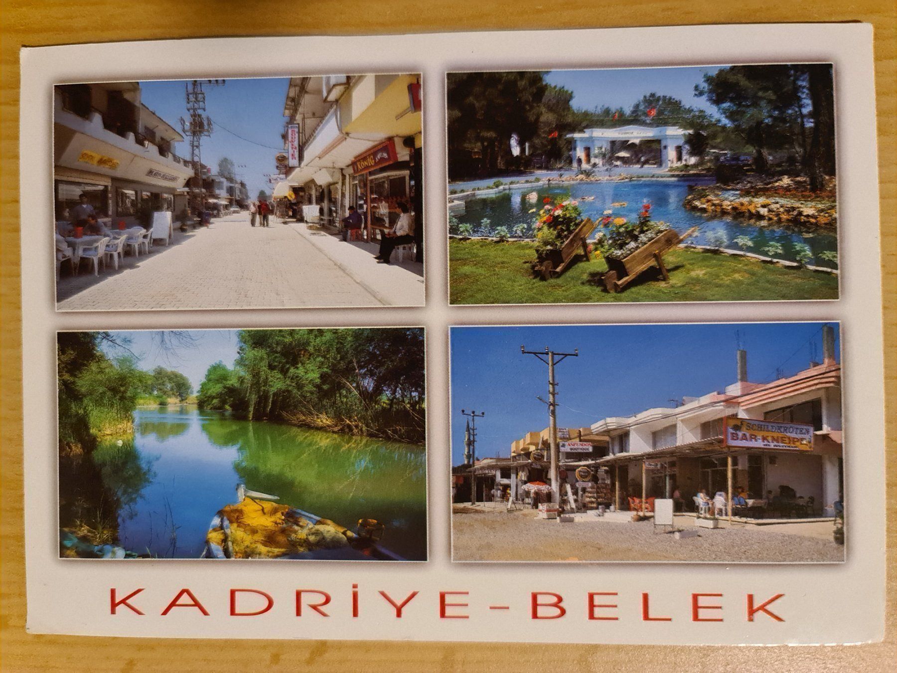 Cartoline postali: Ansichtskarte Kadriye Belek Türkei – Usato da Dintikon venduto da Vexi