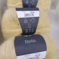 3 Kn. BELLA Lana Grossa Fb. 7-36346 hellgelb