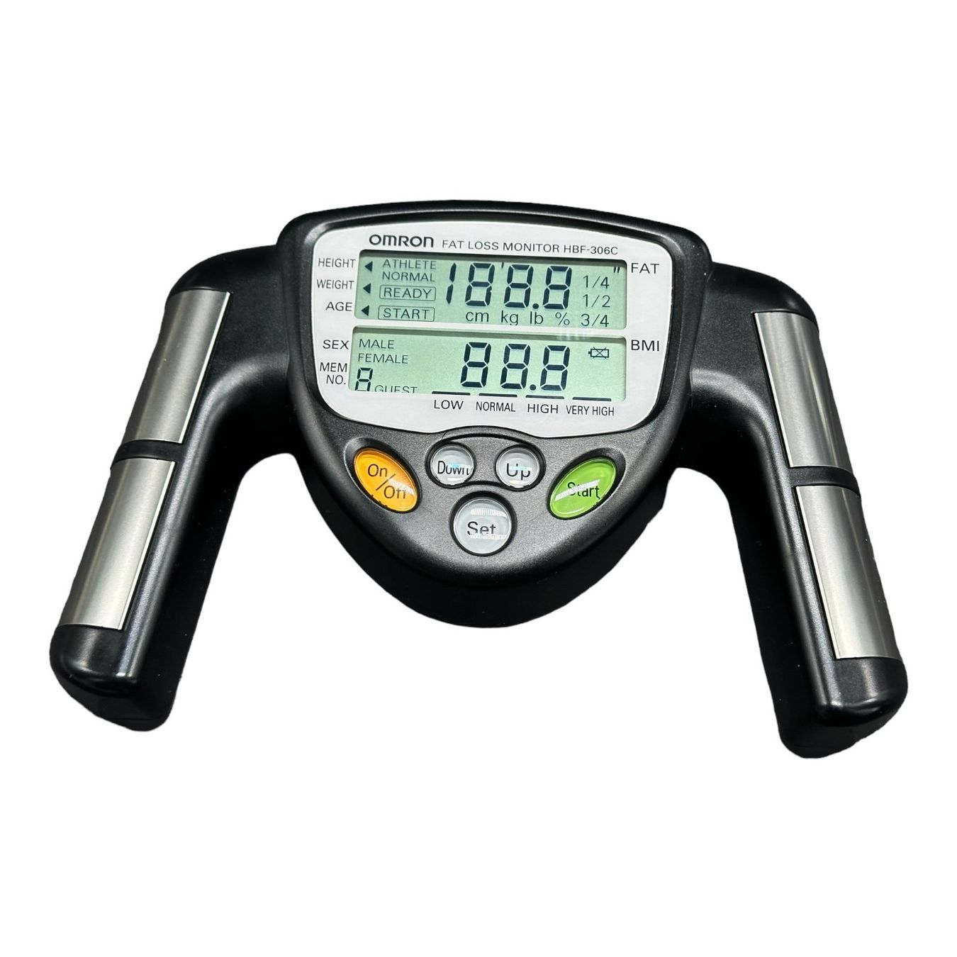 Moniteur Portable De Composition Corporelle Omron HBF-306C - Mesure Graisse Et IMC - Neuf Sous Blister