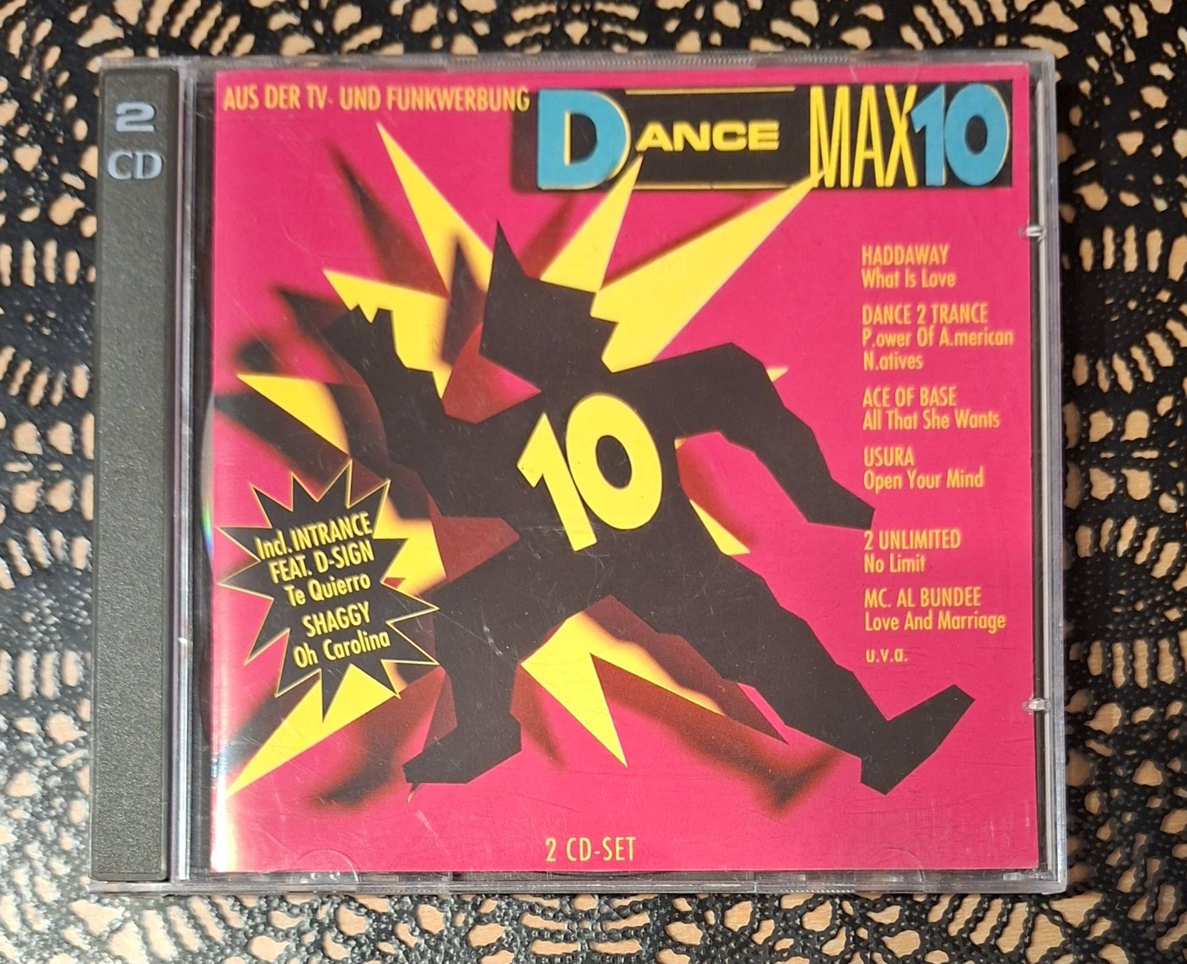 CD: Dance Max 10, Dance Pop Compilation Sampler 2CD 1993 – Usato da Schönenberg TG venduto da Gregolino76