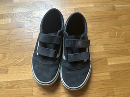 Vans Kids Old Skool Black Suede Size 33