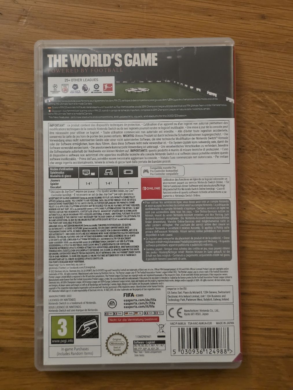 Nintendo Spiele: FC Fifa 23 - Nintendo Switch  – Gebraucht aus Zürich von jabo22 1