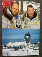 Postkarten 1999 Erste Ballonfahrt um die Welt 🌎 B. Piccard