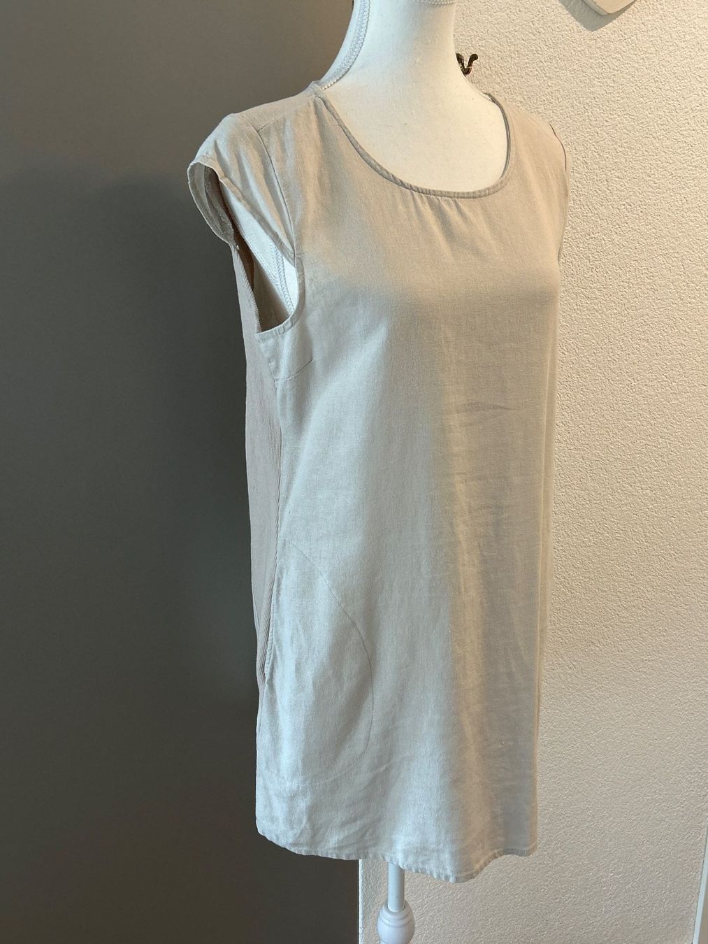 Vestiti: Leichtes Sommerkleid hellbeige – Usato da Brunnen venduto da Nala2929 2