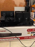 Pioneer VSX-S520D 6x80W Receiver mit 4k, DAB+, Canton