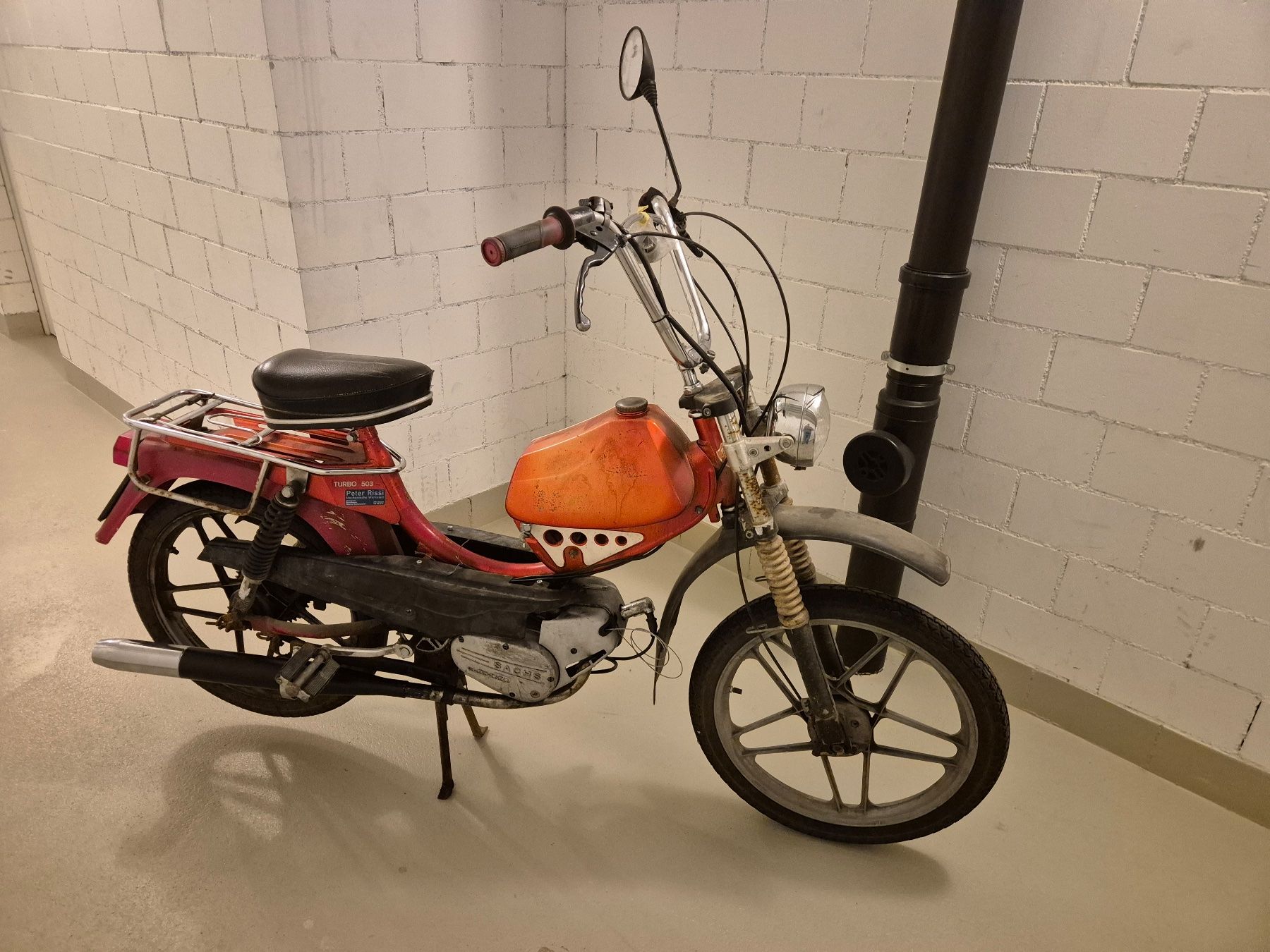 Mofa mit Ausweis zum Aufbereiten Sachs 503 Alpa Turbo (Defekt) in ...