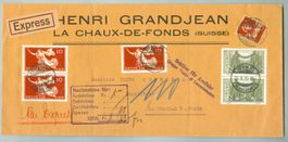 1919 Schweiz Bedarfspost