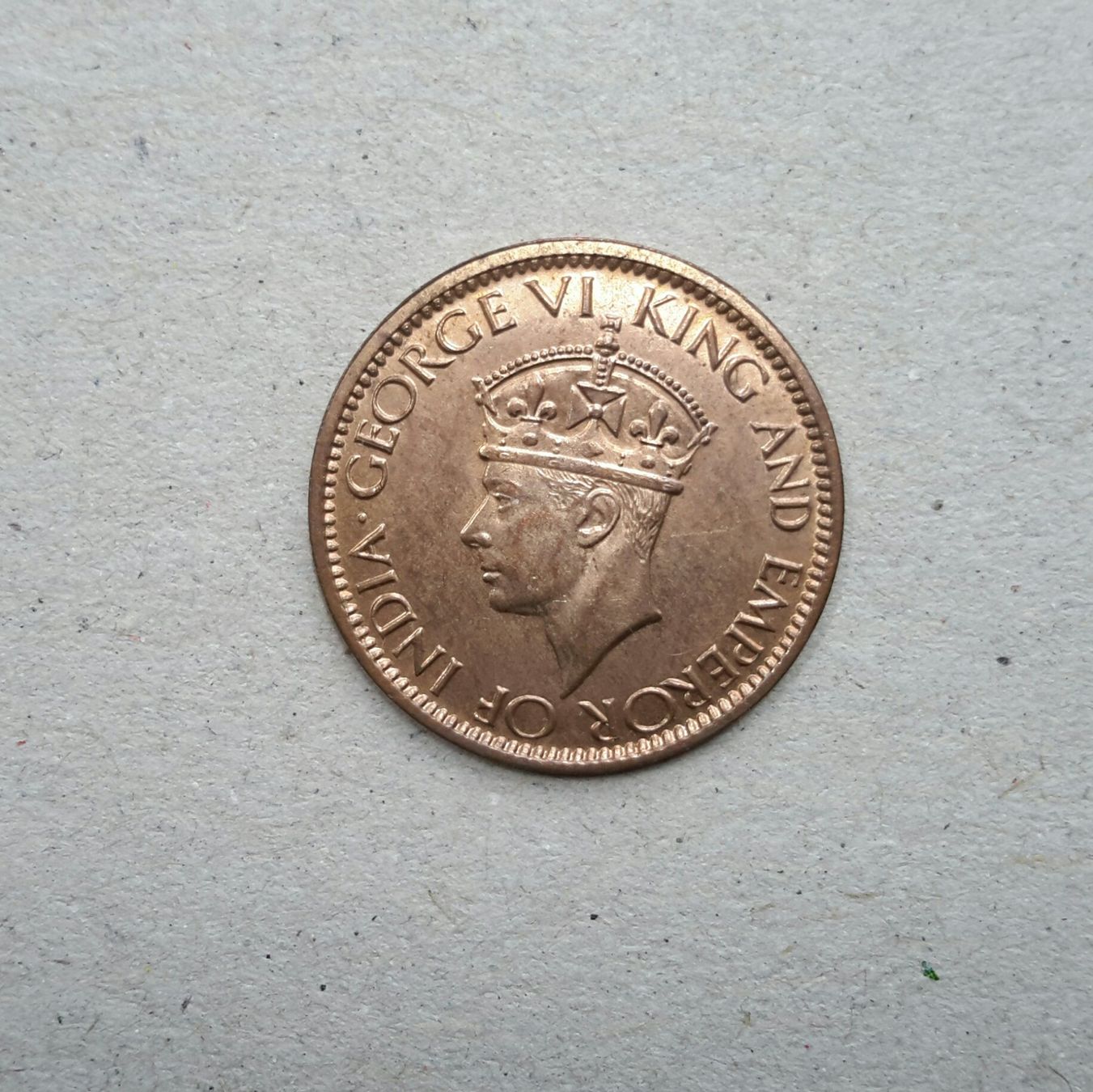 Tutti le monete: Ceylon , 1 Cent , 1945 , George VI. – Usato da Burgdorf venduto da Olli.34