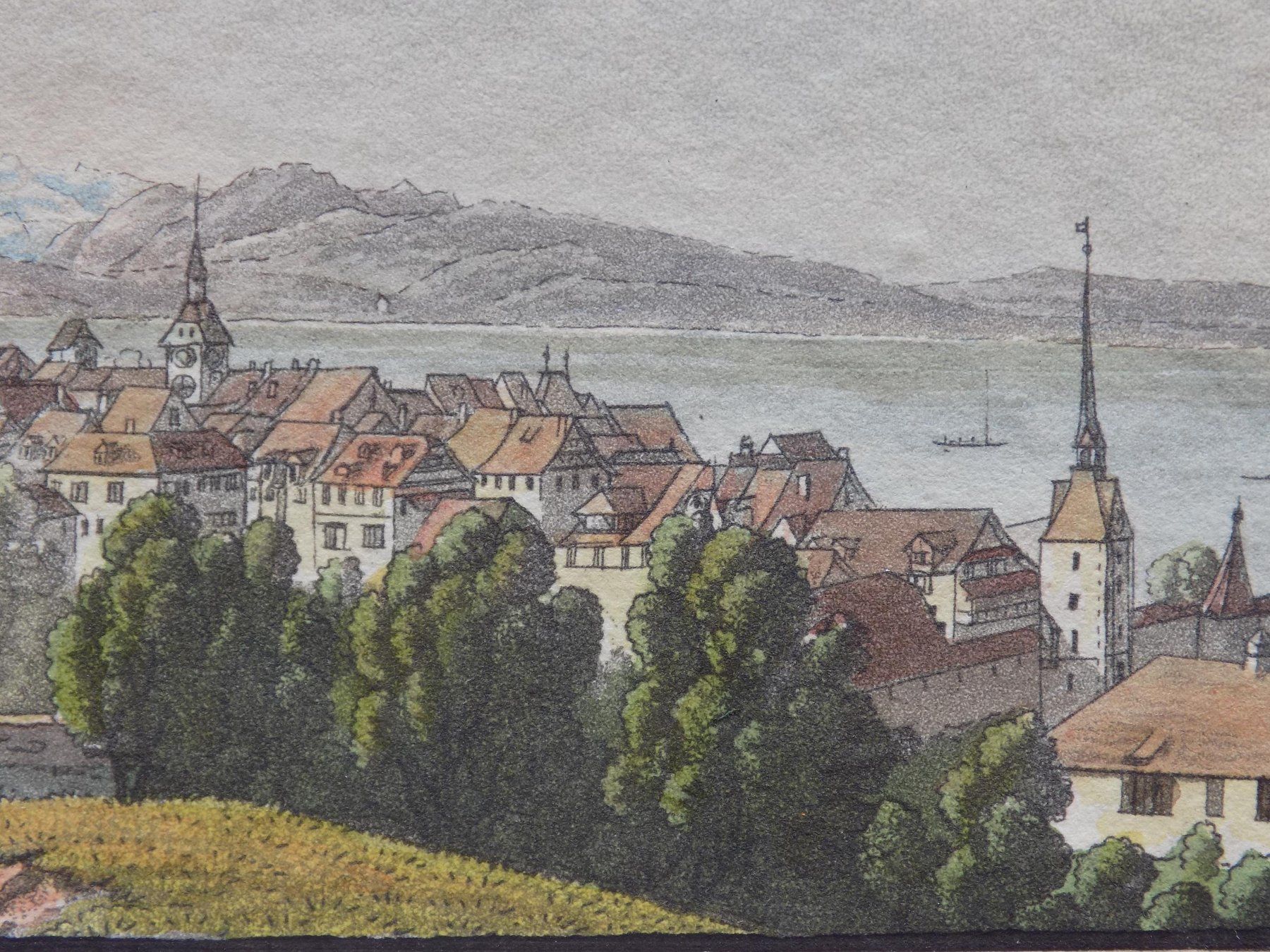 Gravures: Zug koloriert – D'occasion à Risch par Rischli15 7
