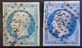 Frankreich  Kat. 13 a&g gest. 1853 Kat. 100 Euro