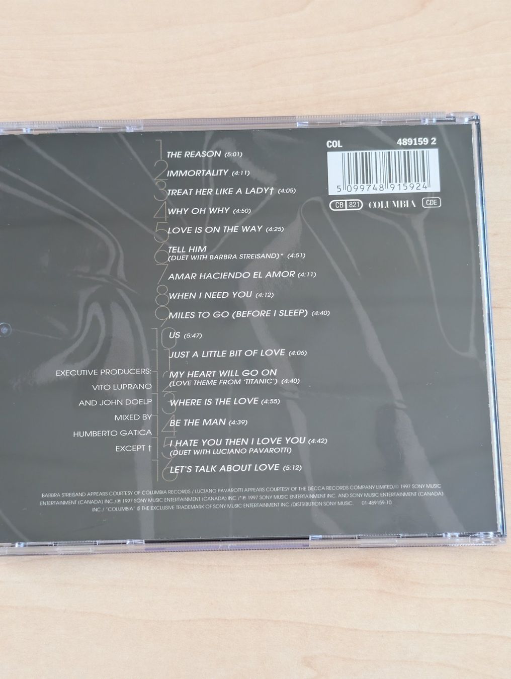 CD: Celine Dion - Let's talk about love – Usato da Spiez venduto da Crazyduck 1
