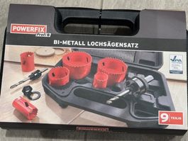 Powerfix Profi Bi-Metall Lochsägensatz, 9-teilig, neu