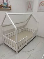 Lettino montessori 160x80 bianco 