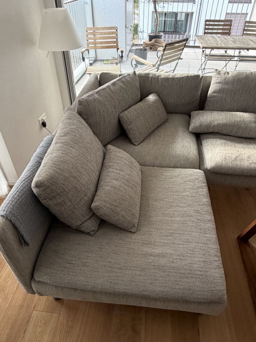 Divani: SÖDERHAMN Ecksofa 3-sitzig, Viarp beige/braun – Usato da Weinfelden venduto da julian12E 1