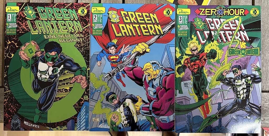 Fumetti: DC Comic Green Lantern Box 1-18 – Usato da Schleinikon venduto da kar_8ww7 2