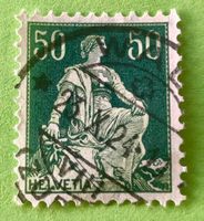  Nr.113 Sitzende Helvetia mit Schwert GESTEMPELT  