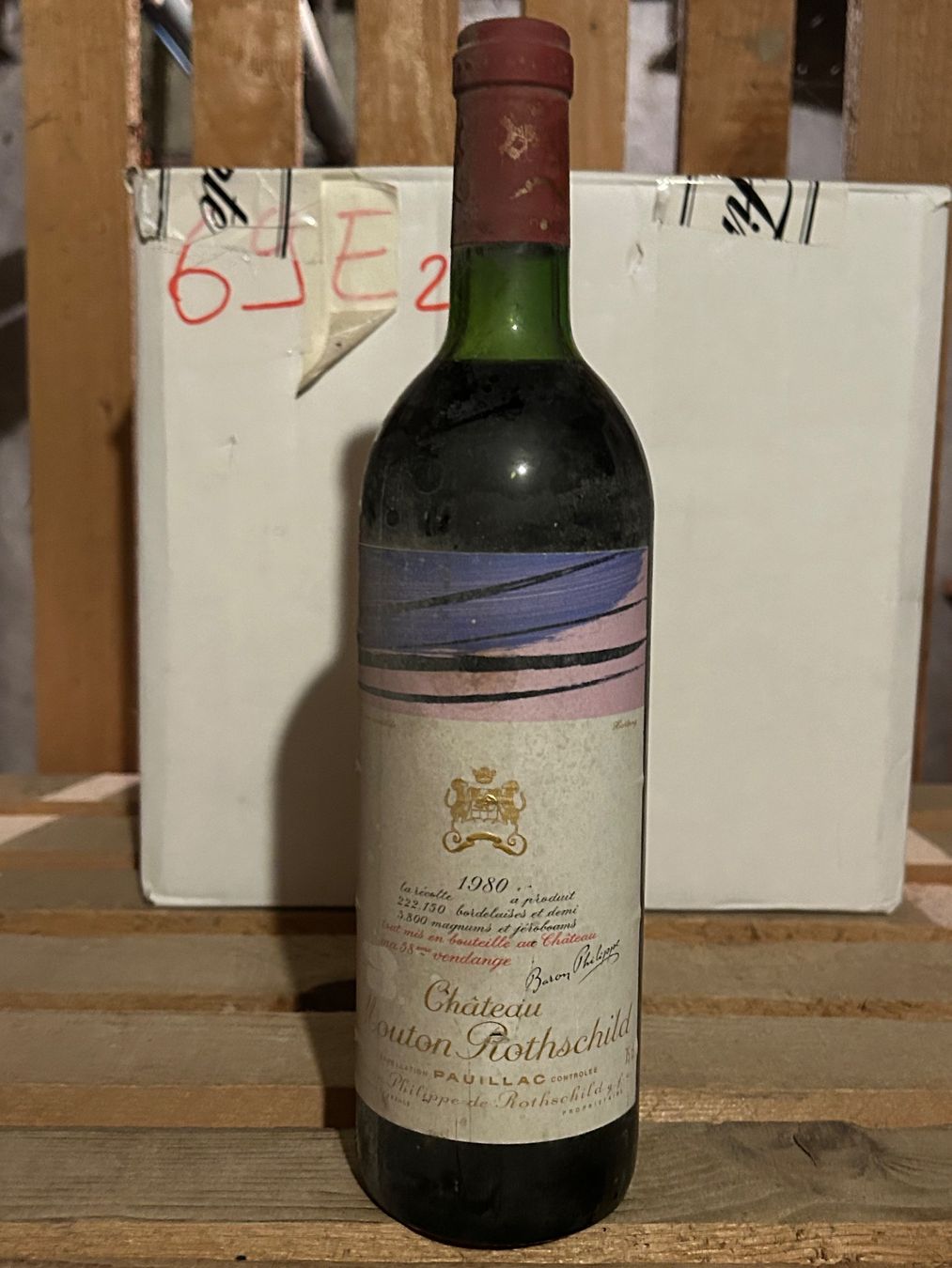 Mouton Rothschild Vino: Château Mouton Rothschild 1980 – Nuovo (secondo la descrizione) da Roche VD venduto da avediscipule