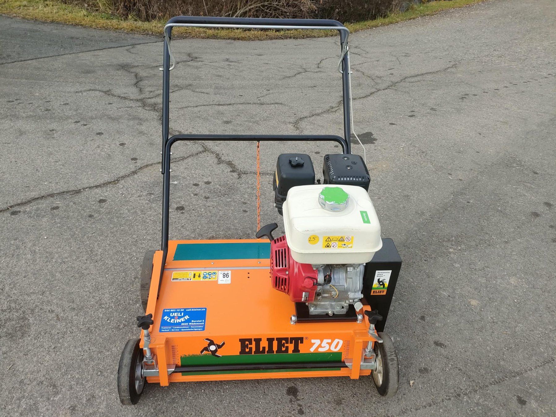 Attrezzi per la lavorazione del suolo: Eliet Vertikutierer E750 LM – Usato da Wädenswil venduto da Kleinerland 4