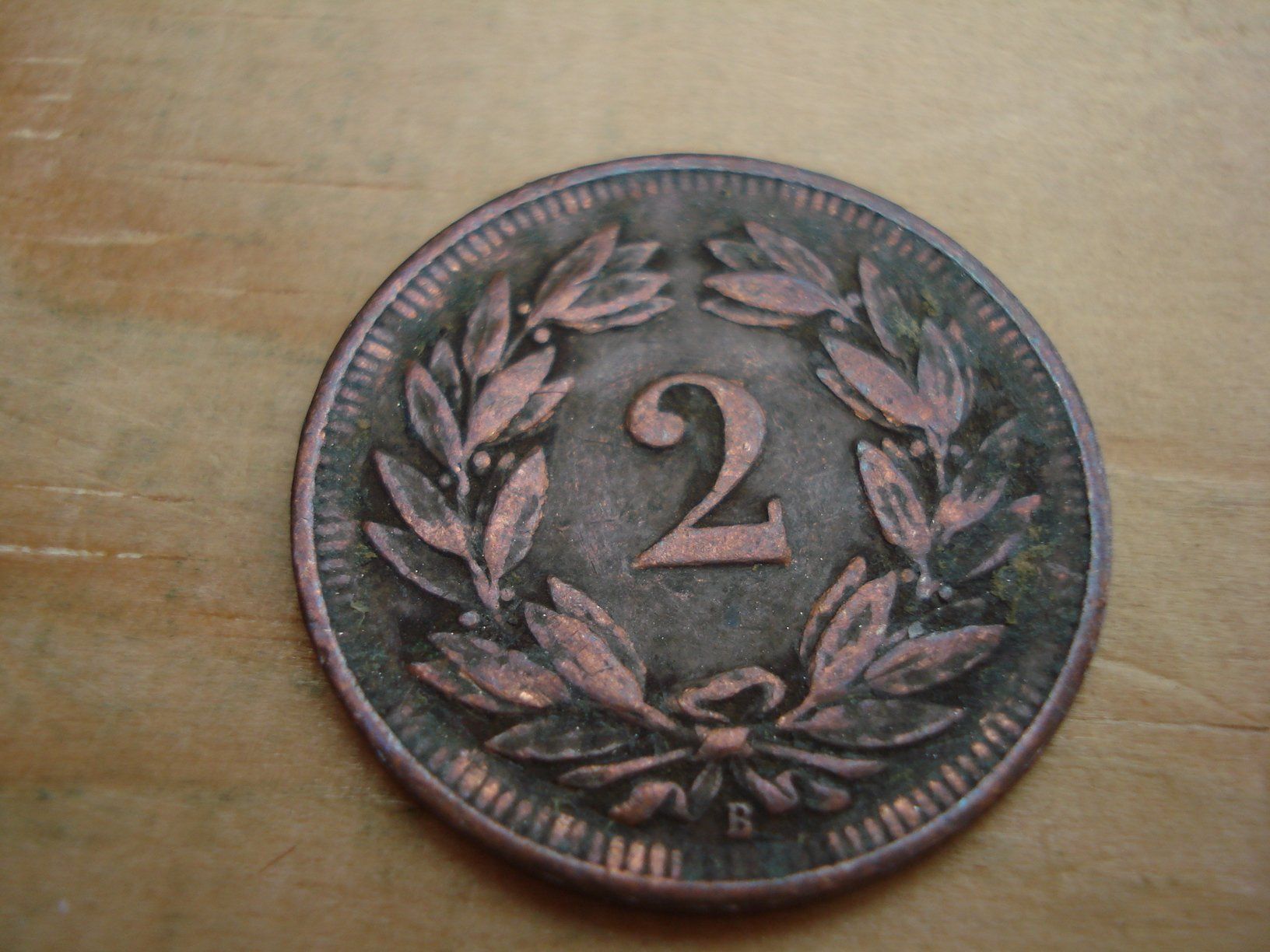 Tutti le monete: (D1) Départ 1 CHF 2 Rappen 1908 – Usato da Erlach venduto da Net-Coins 1