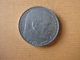 Dt. Reich 1936 F, 5 Reichsmark, Silber 13.93 g