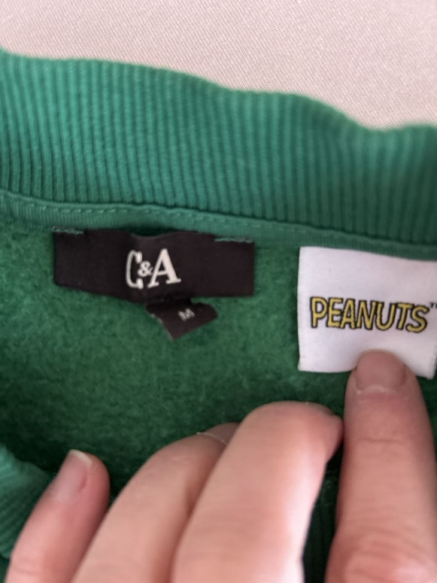 C&A Maglioni & Felpe: Peanuts C&A Pulli, Gr. M, Grün - Süsser Snoopy Comic-Look! – Usato da Siebnen venduto da schnell05 2