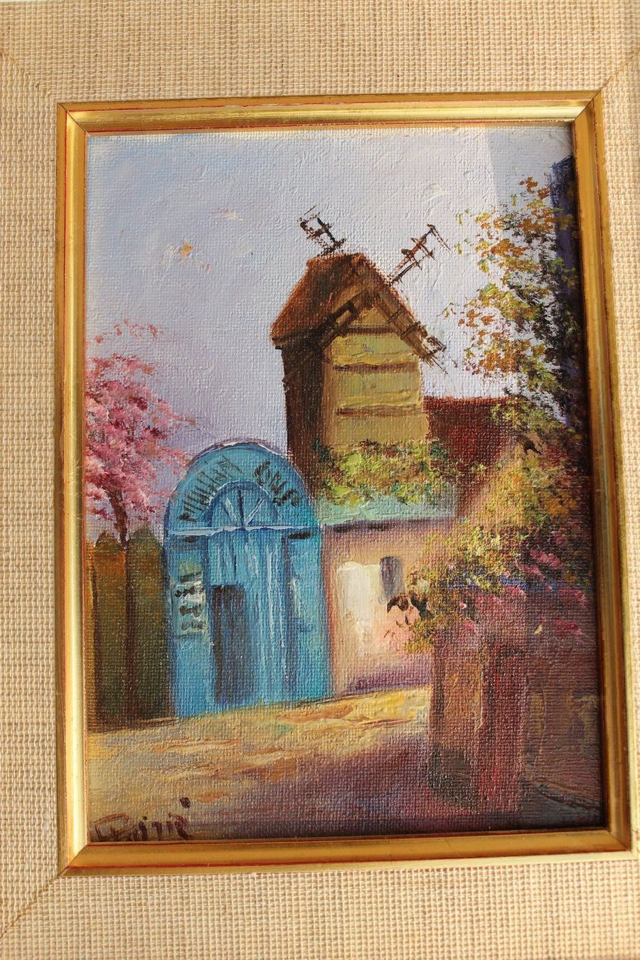 Leinwände & Keilrahmen: Lot de 3 Tableaux peint de Paris – Gebraucht aus Agiez von chouchanelle 4
