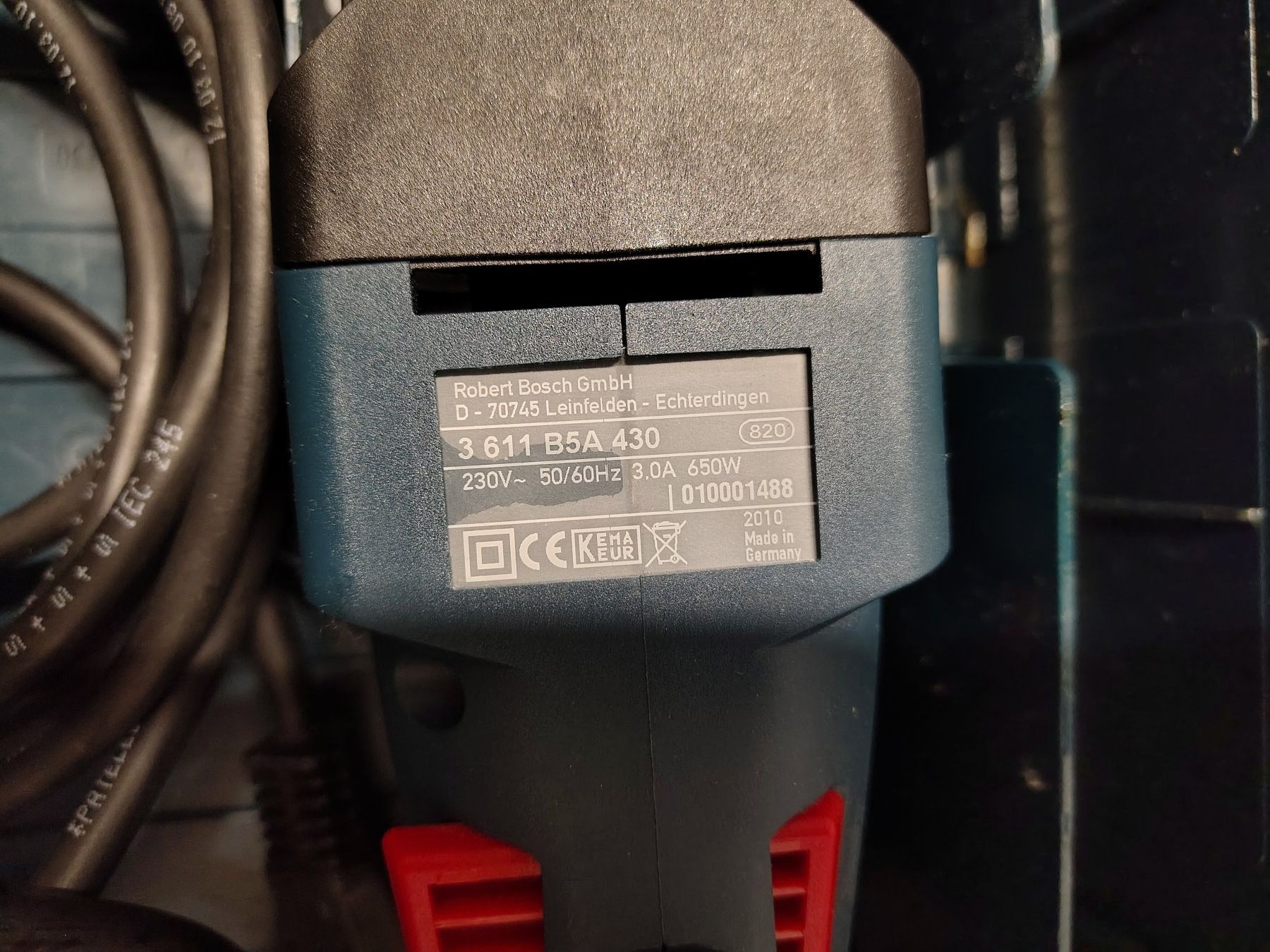 Bosch Trapani: Bosch Professional GBH 2-20 D Bohrhammer – Usato da Zofingen venduto da ruxer 2