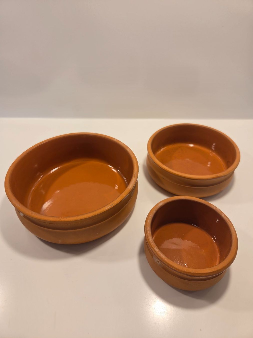 Ciotole: Terracotta Schälchen orange 3er Set neuwertig – Usato da Zürich venduto da Lela-Mirela
