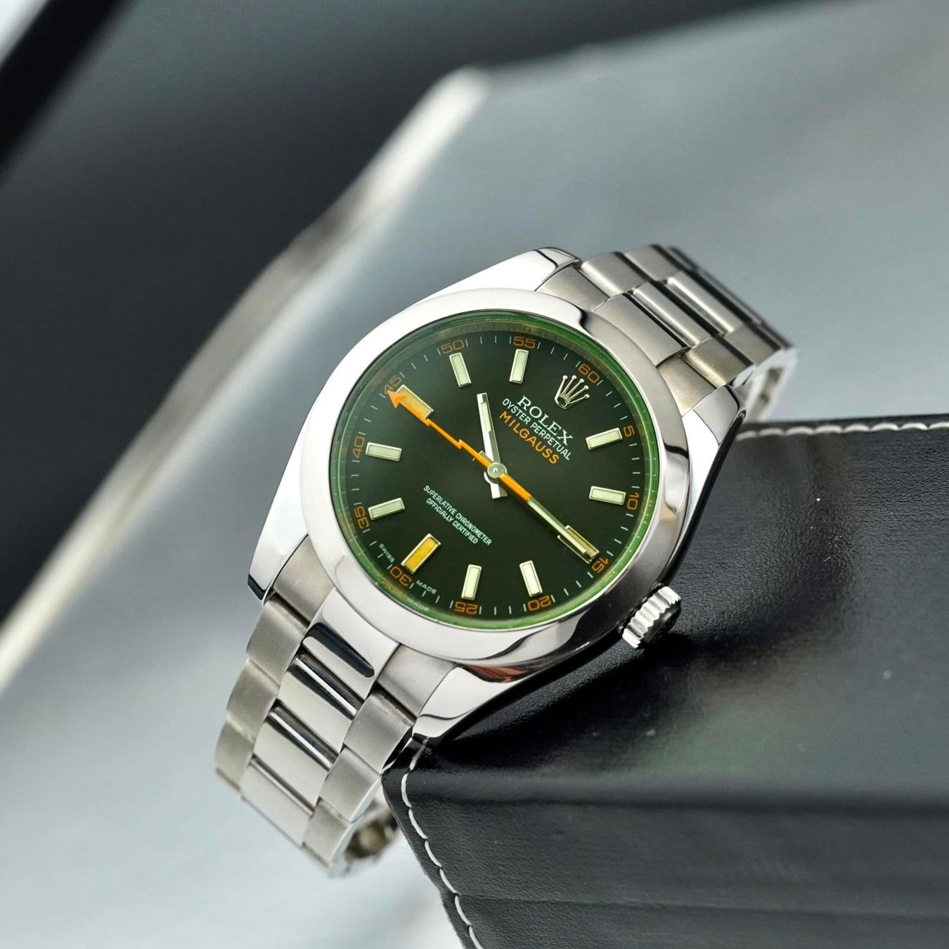 Rolex Orologi: Rolex Milgauss  116400GV full set – Usato da Genève venduto da Hiakoo 1