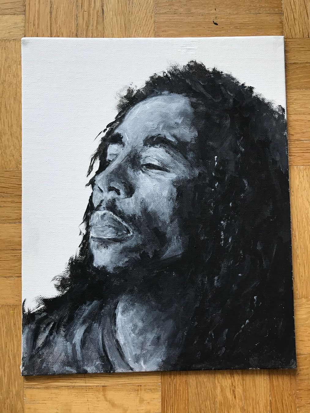 Gemälde: Acrylbild von Bob Marley – Neu (gemäss Beschreibung) aus Grenchen von SweetiesCH 7
