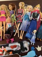 Mattel Barbie & Frozen Puppen + Zubehör/Barbie & Froz