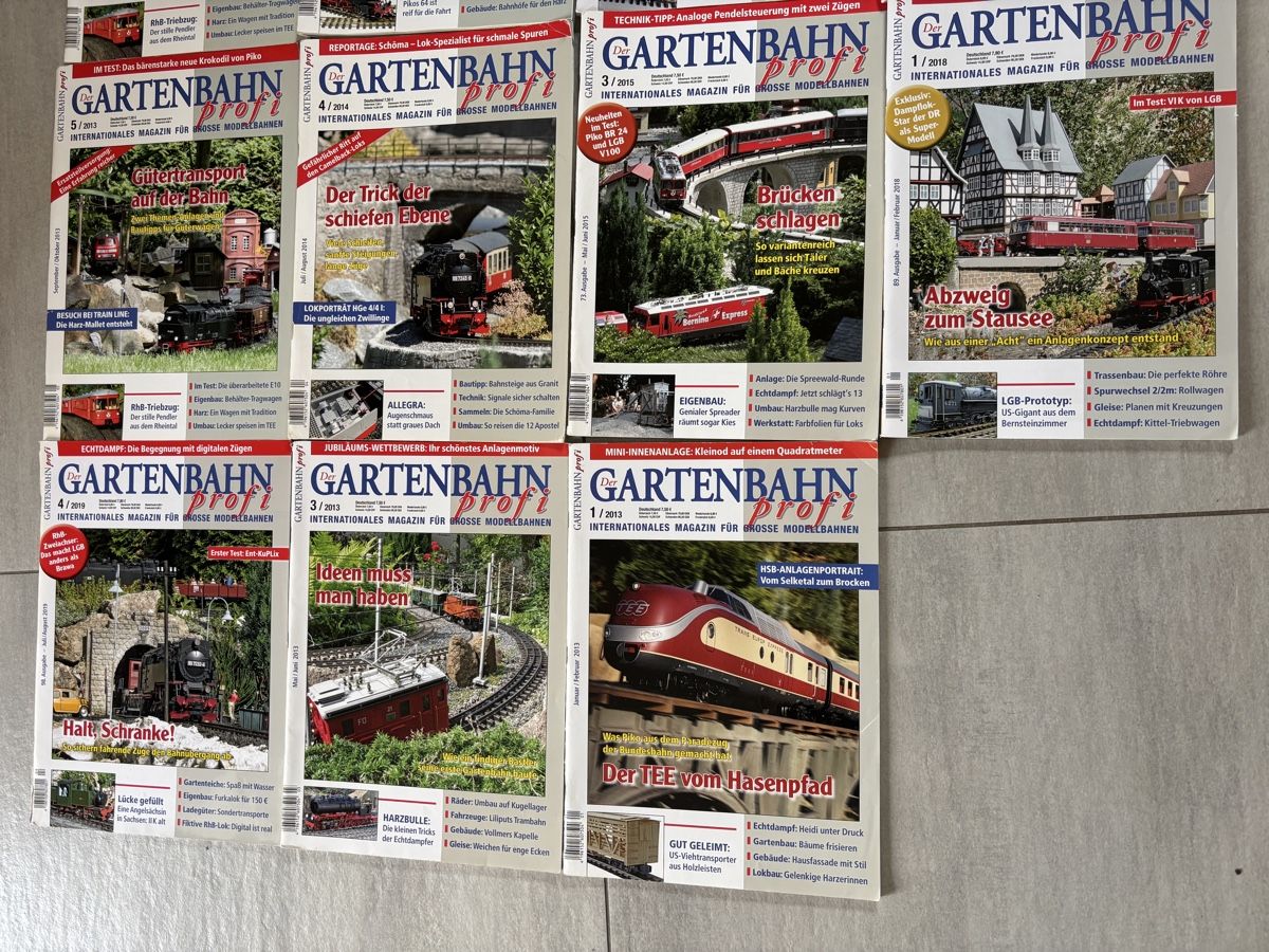 Riviste & Magazine: 15x Gartenbahn profi  – Usato da Ollon VD venduto da behemiste51 2