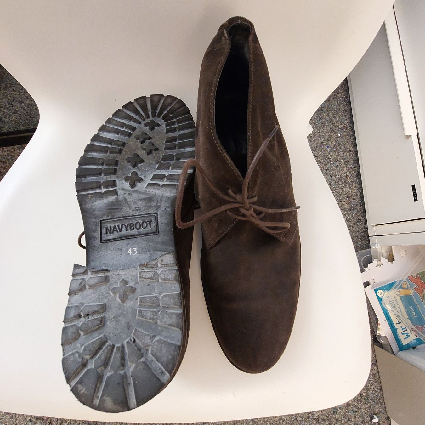 Navyboot Scarpe da uomo: Wildlederschuh Navyboot – Usato da Basel venduto da oliversenn87 1