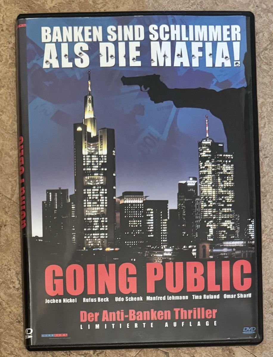 Alle DVDs: GOING PUBLIC  – Neu (gemäss Beschreibung) aus Dietikon von AndreaSch01