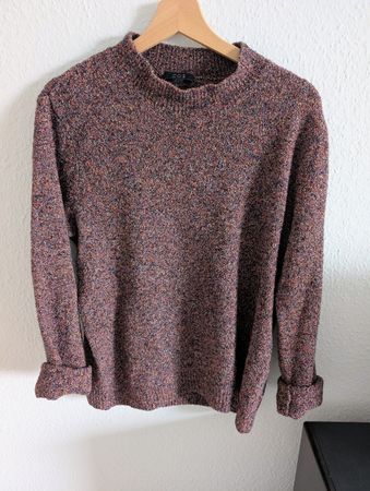 COS Sweater Multi-Coloured Textured Knit Size L
