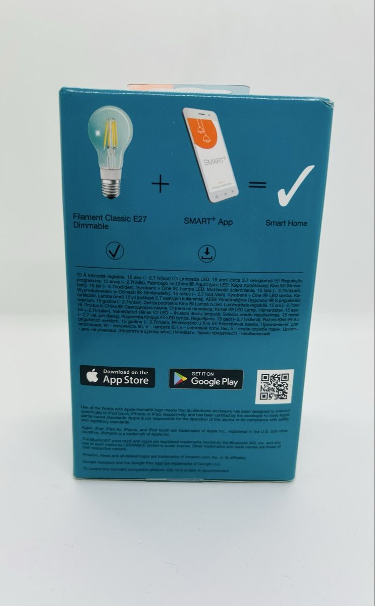 Lampade: [NEU]: LEDVANCE SMART+ Bluetooth Filament LED Classic A – Nuovo e nell'imballaggio originale da Arni AG venduto da CreaFlex 1