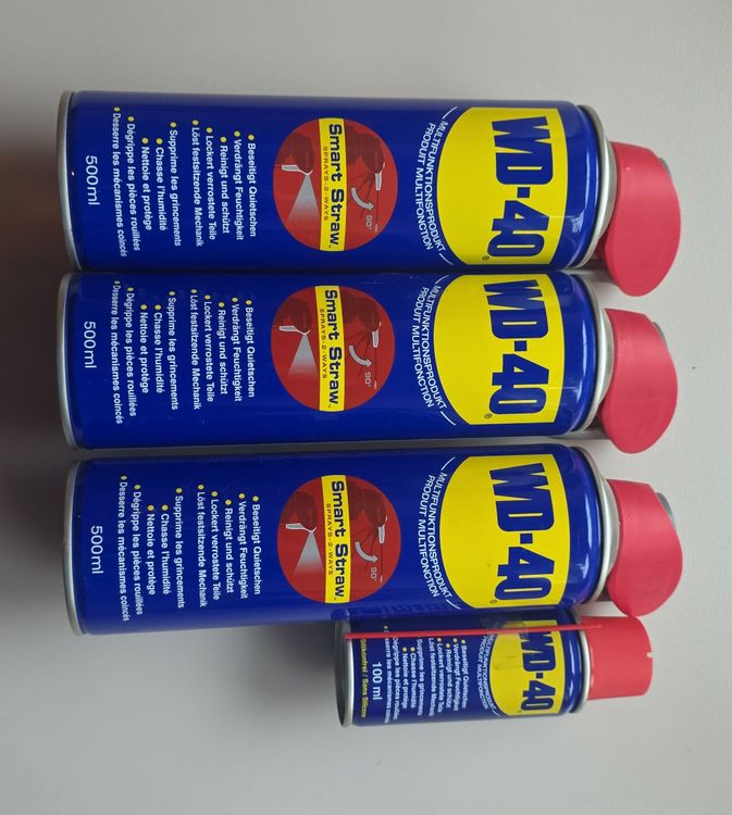 WD-40 Smart Straw, 4 Dosen, ideal für den Winter! Top! (Neu (gemäss ...
