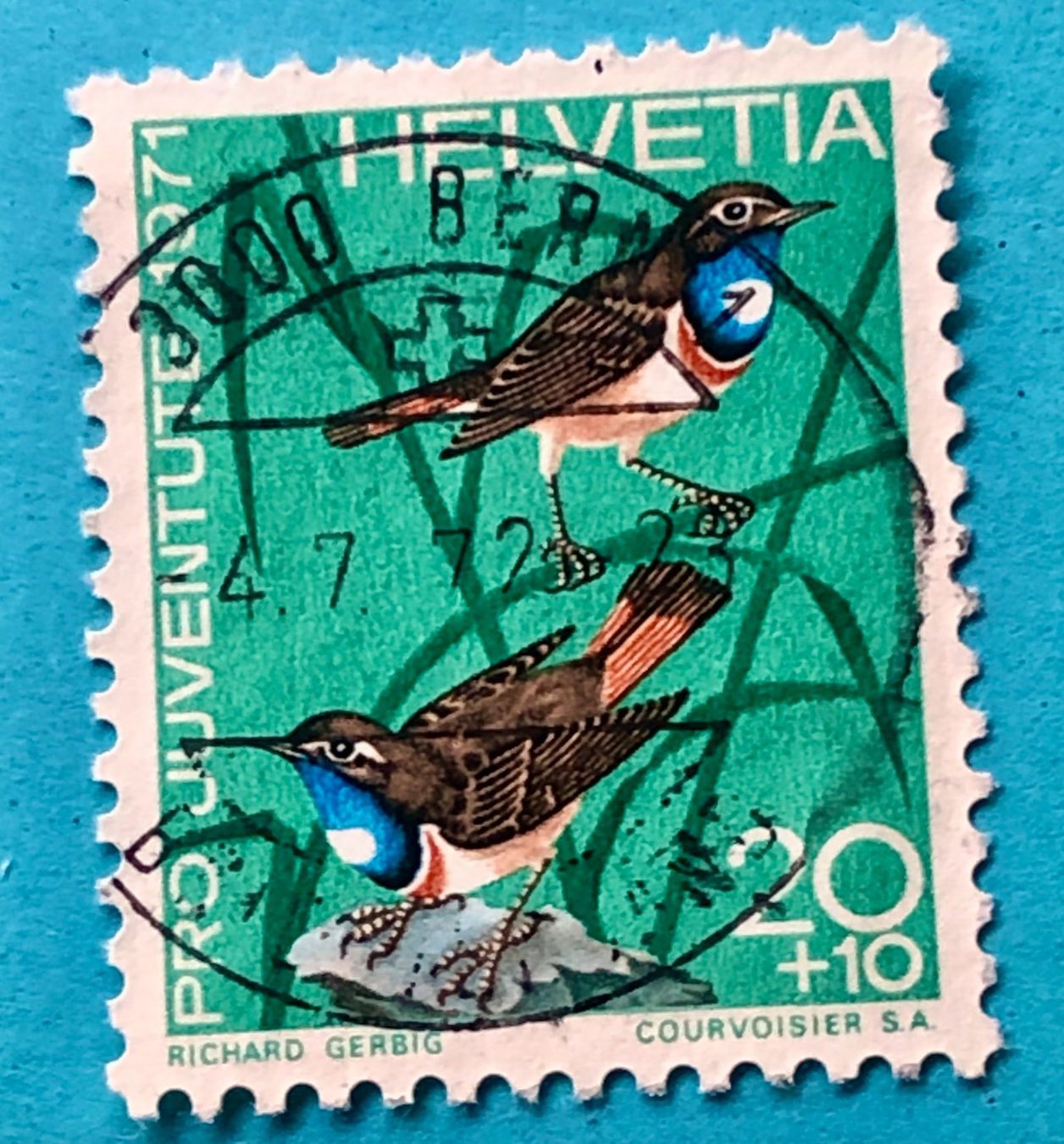 Alle Briefmarken:  Nr.J 237 Stempelt  Bern    – Gebraucht aus Aarau von Billa007
