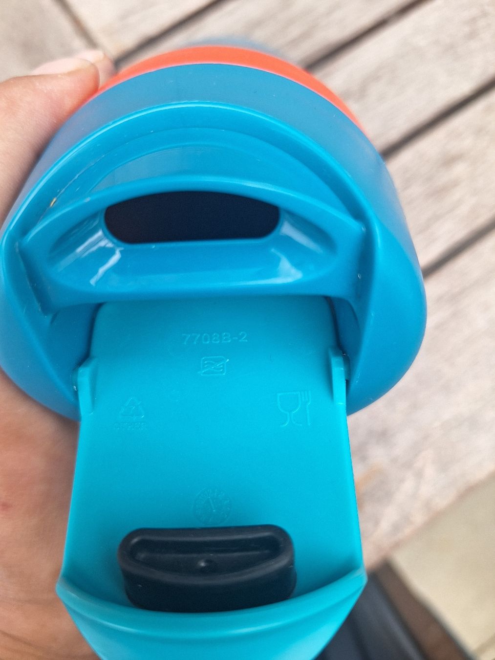 Tupperware Borracce & Thermos: Tupperware Trinkflasche Blau-Orange – Nuovo (secondo la descrizione) da Aarau venduto da Chillkrot 2