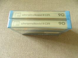 Magna chromdioxid II CR 90 Kassetten 2 Stk. Neu