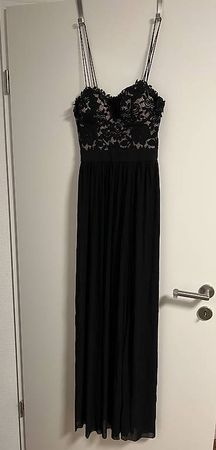 Langes Kleid mit Bustier und Body Gr. S