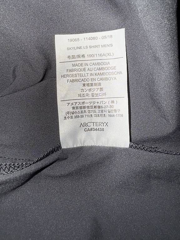 Camicie: Original Arc'teryx Technical Button-up Shirt – Usato da Zürich venduto da ban_znd5 4