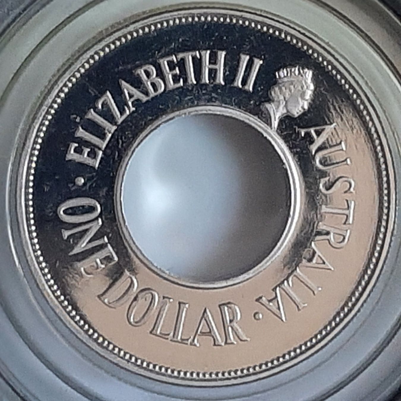 Tutti le monete: Australia the Holey Dollar & the Dump 1990 Silver RARE Proof – Nuovo e nell'imballaggio originale da Carouge GE venduto da cecob0909 5